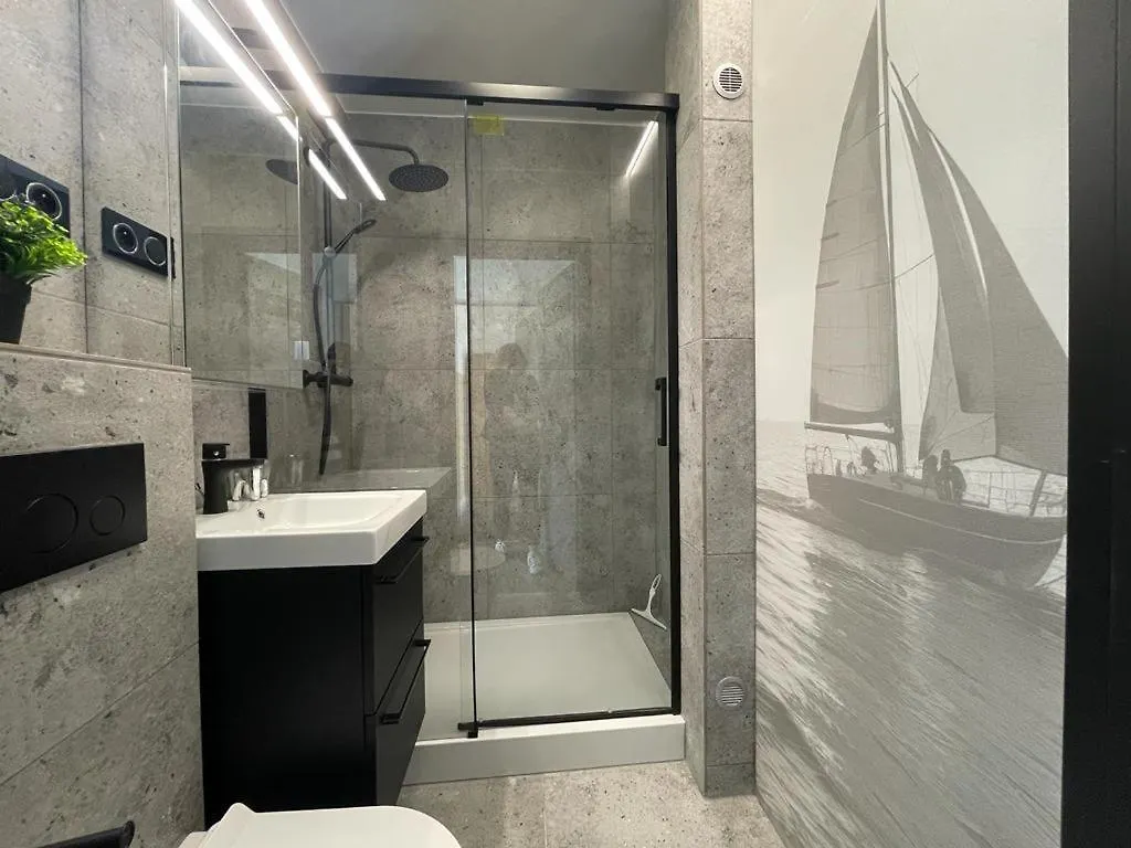 Przymorze Nadmorski Apartament Gdaňsk Apartmán